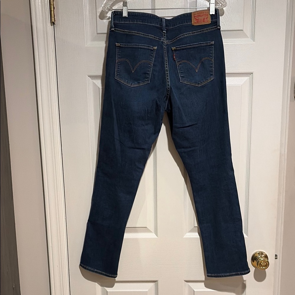 Women’s Levi's Dark Blue Mid-rise Skinny Jeans